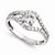 14k White Gold Moissanite Ring