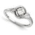 14k White Gold Forever Brilliant Ring