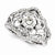 14k White Gold Forever Brilliant Ring