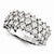 14k White Gold Moissanite Ring