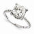 14k White Gold Forever Brilliant Ring