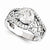 14k White Gold Forever Brilliant Ring