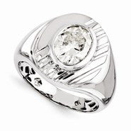 14k White Gold Forever Brilliant Ring