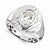 14k White Gold Moissanite Ring
