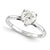 14k White Gold Forever Brilliant Ring