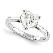 14k White Gold Forever Brilliant Ring