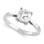 14k White Gold Forever Brilliant Ring