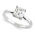 14k White Gold Forever Brilliant Ring