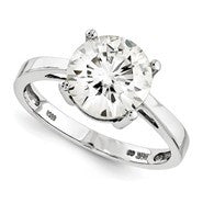 14k White Gold Forever Brilliant Ring