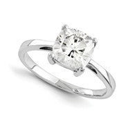 14k White Gold Forever Brilliant Ring