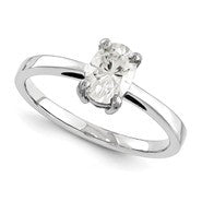 14k White Gold Forever Brilliant Ring