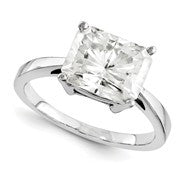 14k White Gold Forever Brilliant Ring