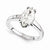 14k White Gold Forever Brilliant Ring