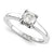 14k White Gold Forever Brilliant Ring