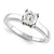 14k White Gold Forever Brilliant Ring