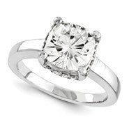 14k White Gold Forever Brilliant Ring