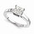 14k White Gold Forever Brilliant Ring