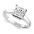 14k White Gold Forever Brilliant Ring
