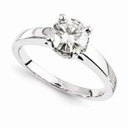 14k White Gold Forever Brilliant Ring