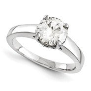 14k White Gold Forever Brilliant Ring