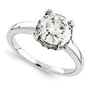 14k White Gold Forever Brilliant Ring