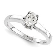 14k White Gold Forever Brilliant Ring