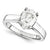 14k White Gold Forever Brilliant Ring