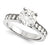14k White Gold Forever Brilliant Ring