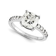 14k White Gold Forever Brilliant Ring