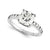 14k White Gold Forever Brilliant Ring