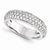14k White Gold Moissanite Ring