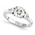 14k White Gold Forever Brilliant Ring