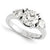 14k White Gold Forever Brilliant Ring