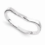 14k White Gold Moissanite Ring
