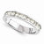 14k White Gold Moissanite Ring