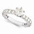 14k White Gold Moissanite Ring