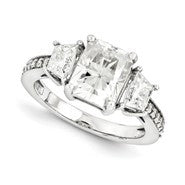 14k White Gold Forever Brilliant Ring