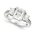 14k White Gold Forever Brilliant Ring
