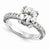14k White Gold Forever Brilliant Ring