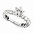 14k White Gold Forever Brilliant Ring