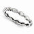 14k White Gold Moissanite Ring