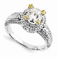 14ktt Forever Brilliant Ring