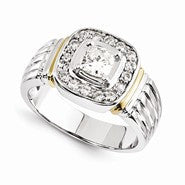 14ktt Forever Brilliant Ring