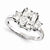 14k White Gold Forever Brilliant Ring