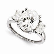 14k White Gold Forever Brilliant Ring