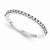 14k White Gold Moissanite Ring
