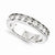 14k White Gold Moissanite Ring