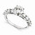 14k White Gold Forever Brilliant Ring