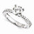 14k White Gold Forever Brilliant Ring