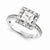 14k White Gold Forever Brilliant Ring